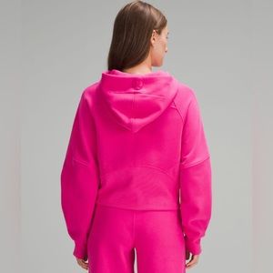Lululemon Sonic Pink Oversized Half-Zip Scuba Hoodie